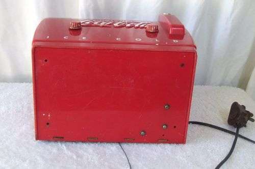 A SUPER COOL ULTRA RARE VINTAGE COCA COLA CASSETTE DECK & RADIO - BOTH WORKING - PLEASE READ