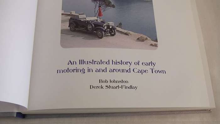 Book - The Motorist`s Paradise by Bob Johnston & Derek Stuart-Findlay - Signed