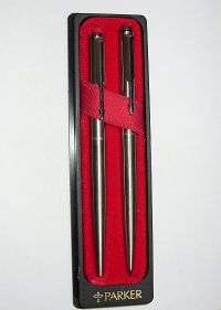 A pen and pacer set by Parker - made in France , very good condition