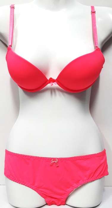 LATE ENTRY!!!! LOW CUT CLEAVAGE BRA SET!!! - FUN COLOURS FOR SUMMER!!! B CUPS