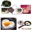 Cute little frying pan with a twist! A bunny, heart or star and many more shapes!