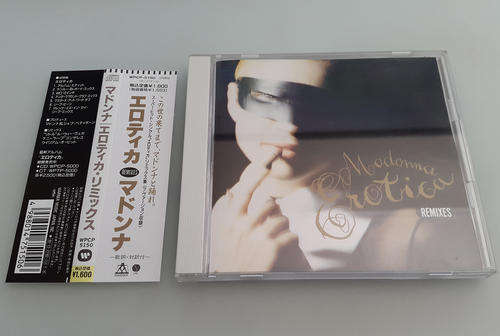 Madonna Erotica Remixes Japan CD Maxi Single With OBI!!!