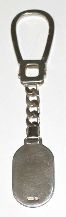 Merc / Mercedes Benz Key Ring: sterling silver. Ready for you. Last one!