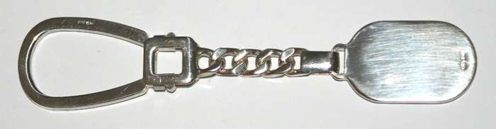Golf ball Key Ring: sterling silver. Ready for you. Last one!