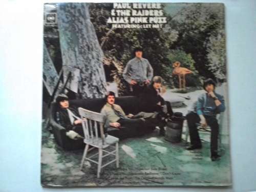 Paul Revere and The Raiders Featuring Mark Lindsay - Allias Pink Puzz ( Rare 1969 SA released LP )