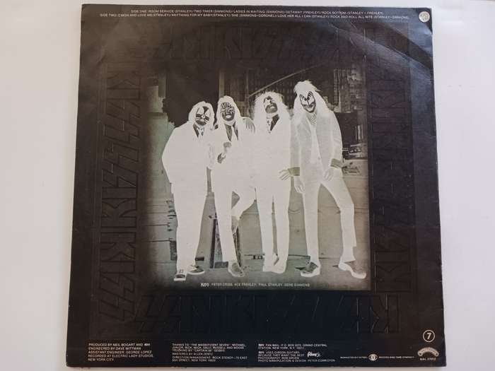 Kiss - Dressed To Kill  - ( Rare 1975 Zim released LP )