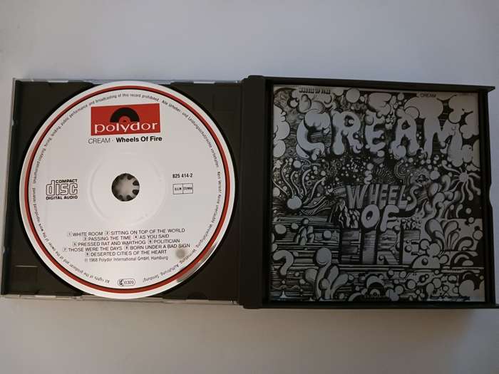 Cream (2) - Wheels of Fire  ( 2 x CD album EX / EX )