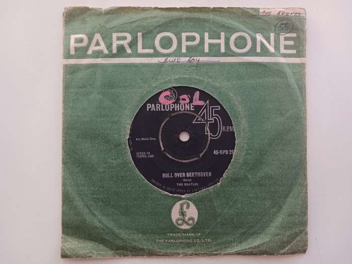 The Beatles - Roll Over Beethoven  ( scarce 1964 SA released 7`,single )