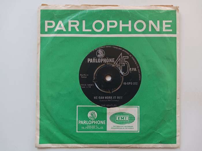 The Beatles - We Can Work it Out  ( 1965 SA released 7` single )