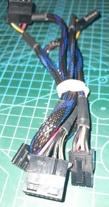 Raidmax Thunder RGB RX-535AP Power Supply with all extra cables in working condition
