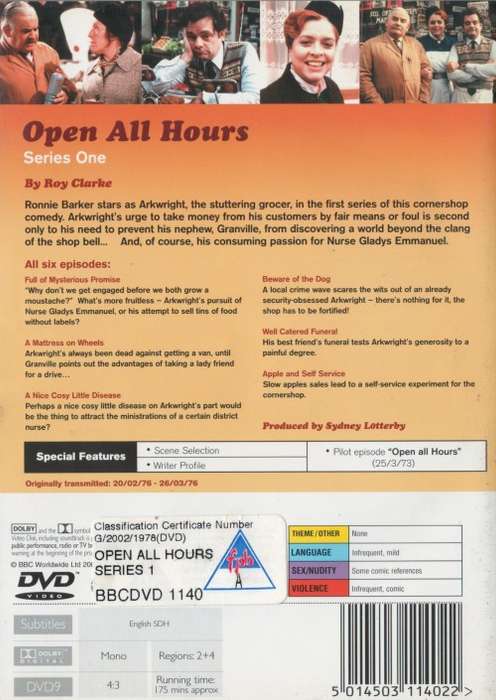 Open All Hours - Series 1 - BBC