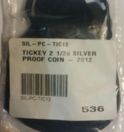 2012 PROOF SILVER TICKEY GAUTRAIN