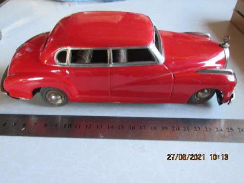 NICE!!! VERY COLLECTIBLE VINTAGE MODEL TIN PLATE MERCEDES BENZ.....WEST GERMANY