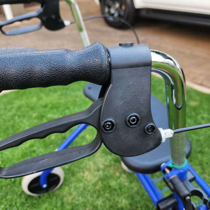 Old age walker /  Rollator 4 Wheel Deluxe Stroller / Disable Walker (Secondhand)