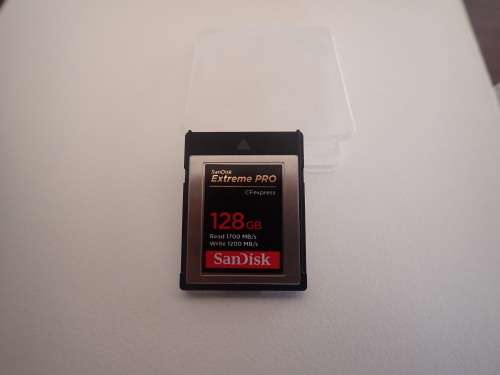 Sandisk Extreme pro CFexpress 128gb