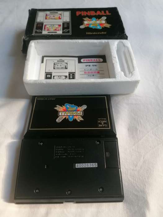 NINTENDO GAME AND WATCH  : PINBALL