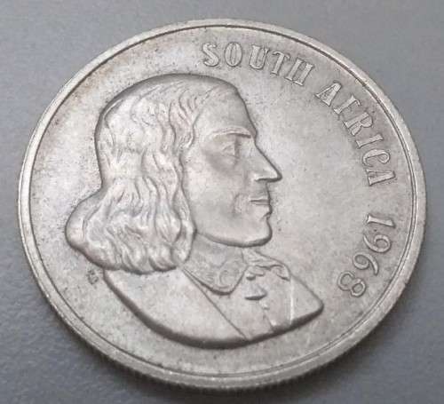 1968 RSA SILVER R1 Jan van Riebeeck (Uncirculated)
