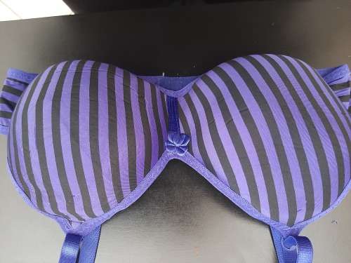 Striped padded bras. Size 36 - 40,  B and C cups
