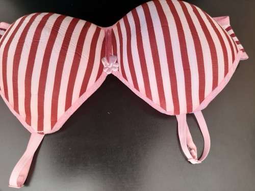 Striped padded bras. Size 36 - 40,  B and C cups