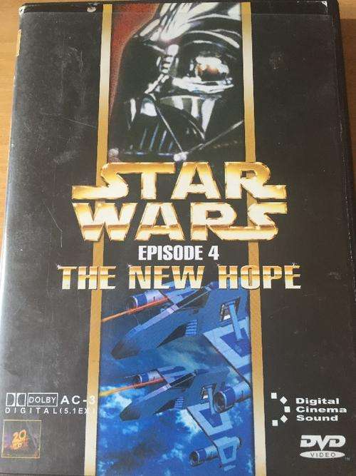 Star Wars Episode 4 Original DVD SEE INSIDE!!! R300 Starting at R1.00