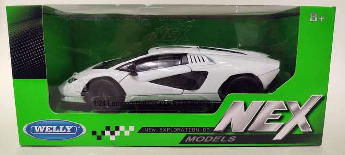 **NEW** 1/24 Welly NEX Lamborghini Countach LPI 800-4 White
