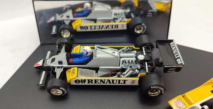 **RARE/PRE-LOVED** 1/43 Quartzo 4033 F1 Renault RE30B Alain Prost Winner Brazilian GP 1982