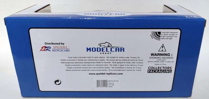 **NEW** 1/18 MCG Model Car Group Ferrari 308 GTS 1977-1980 Closed Top Red 18170 (like Magnum PI)