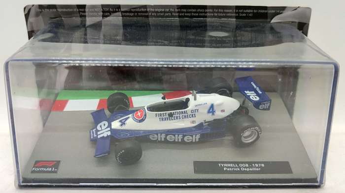 **NEW/SEALED** 1/43 Centauria Tyrrell 008 1978 Patrick Depailler #4
