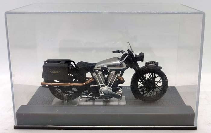 **Rare/Pre-loved** 1/24 IXO/Edicola Motorcycle - Brough Superior SS100 1926 - Black