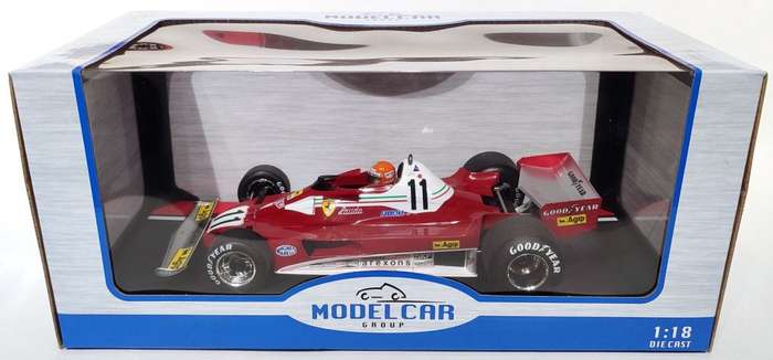 **NEW** 1/18 MCG Model Car Group Ferrari 312 T2B #11 Niki Lauda 2nd Monaco GP 1977