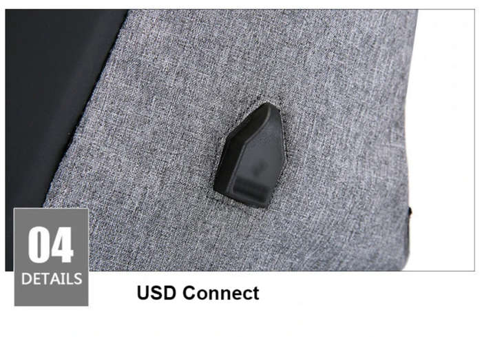 USB backpack