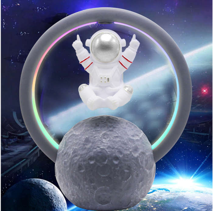 Bluetooth Maglev Speaker Wireless Astronauts RGB Speaker