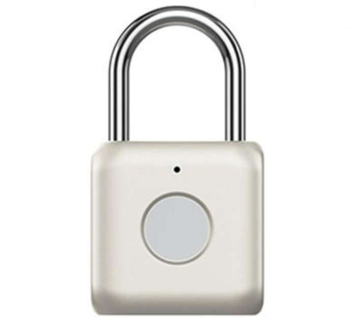 Smart Padlock With Fingerprint Sensor - USB Charge