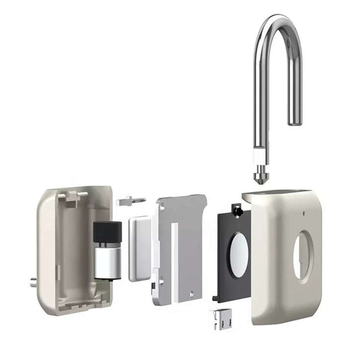 Smart Padlock With Fingerprint Sensor - USB Charge