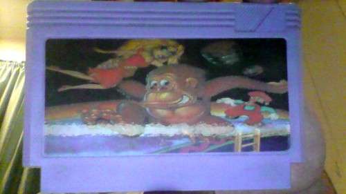 DONKEY KONG NES 8 BIT GOLDEN CHINA TV GAMES BOOTLEG