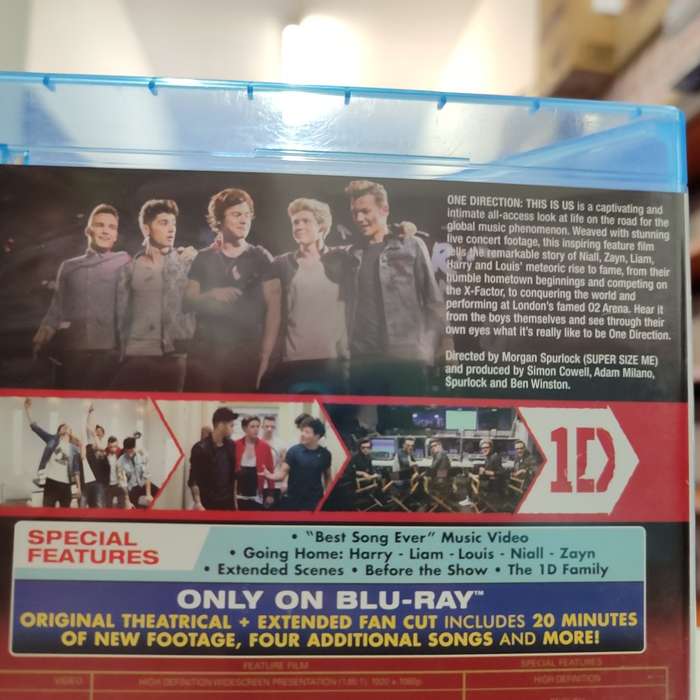 One Direction This is Us Blu Ray