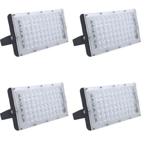 [4PCS x 100W] 100W LED FLOOD LIGHTGARDEN LIGHT WATERPROOF FLOOD LIGHT OUTDOOR LIGHT SECURITY LIGHT