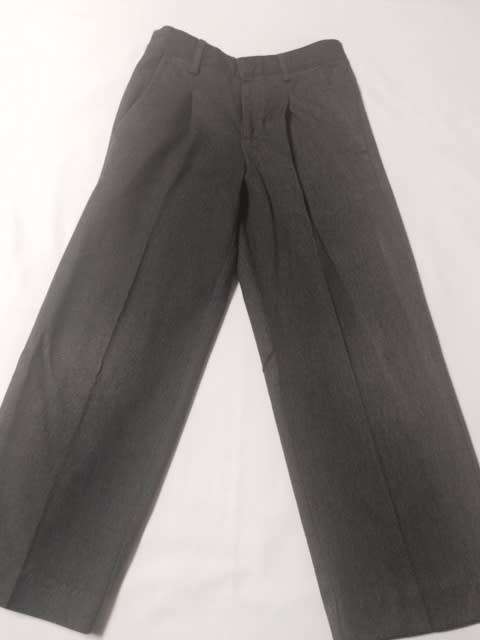 GREY SCHOOL PANTS - AGE 5-6 YEARS - CLOTHING - BACK TO SCHOOL