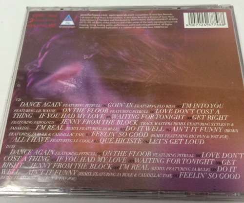 J LO DANCE AGAIN THE HITS - JENNIFER LOPEZ CD - DELUXE EDITION 2 DISCS - CD AND DVD