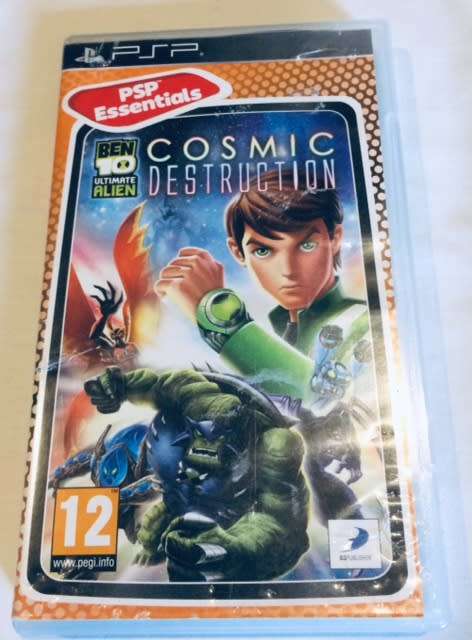BEN 10- COSMIC DESTRUCTION - GAMING - SONY PSP - PSP ESSENTIALS - GAMES