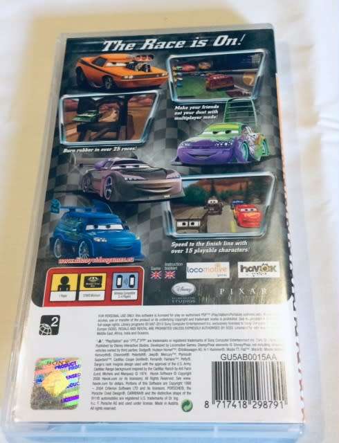 CARS - GAMING - PSP ESSENTIALS - SONY PSP - GAMES