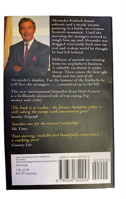 SUE GRAFTON  DICK FRANCIS - LYNDA LA PLANTE - JULIE PARSONS - 4 BOOKS FOR ONLY R130.00