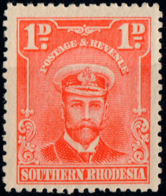South Rhodesia 1924. KGV Definitive Issue. Full set with additional shade. SACC 1-14. CV R7,100