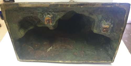 ORIGINAL Italian Signed Decimo Passani ` HOMELESS ` Bronze Sculpture ( 1907- 1940 )