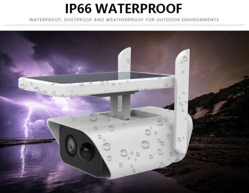 IP66 CCTV Solar wifi Camera CCTV