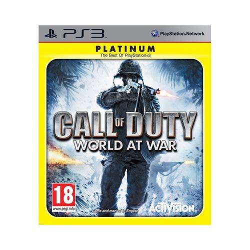 PS3 Call Of Duty World At War - Excellent