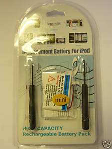 Replacement Battery For Apple iPod Mini. IN STOCK.