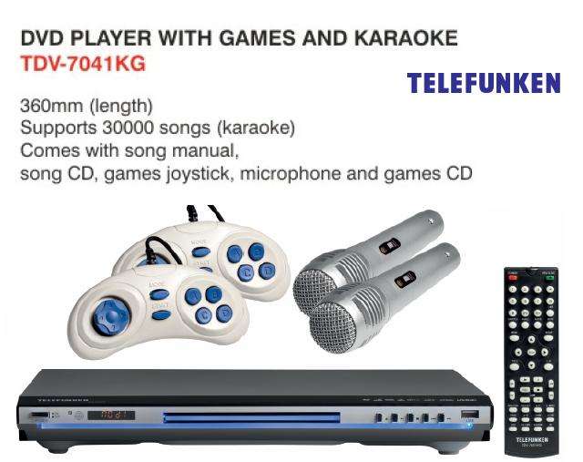 Telefunken DVD + KARAOKE