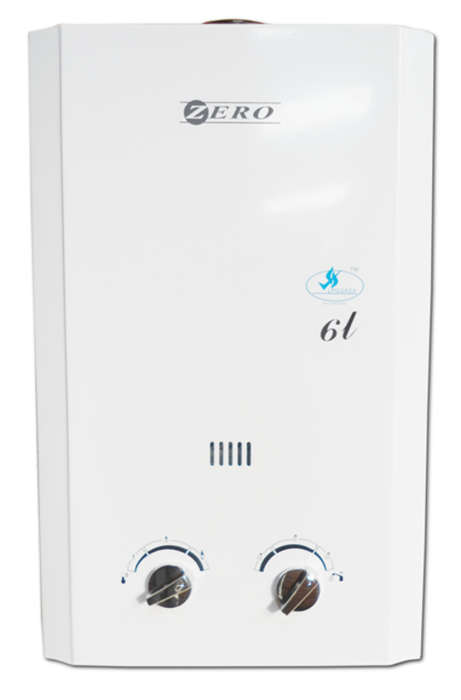 Zero Appliances 6L Gas Water Heater