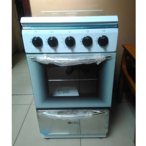 4 BURNER MIX & MATCH ZERO APPLIANCES FULL GAS STOVE  - SHOP SOILED - NO GUARANTEE